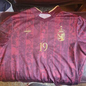 Comma Lamine Yamal Jersey Europes Finest Edition XL #19 Red